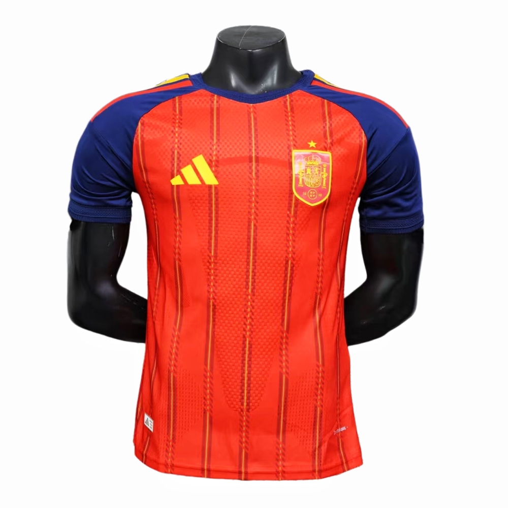 Spain 2026 World Cup Home Jersey Player Version – Spain National Team Soccer Shirt