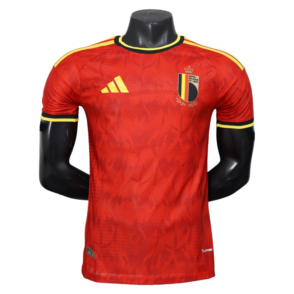 Belgium 2026 World Cup Home Jersey Player Version – Belgium National Team Soccer Shirt