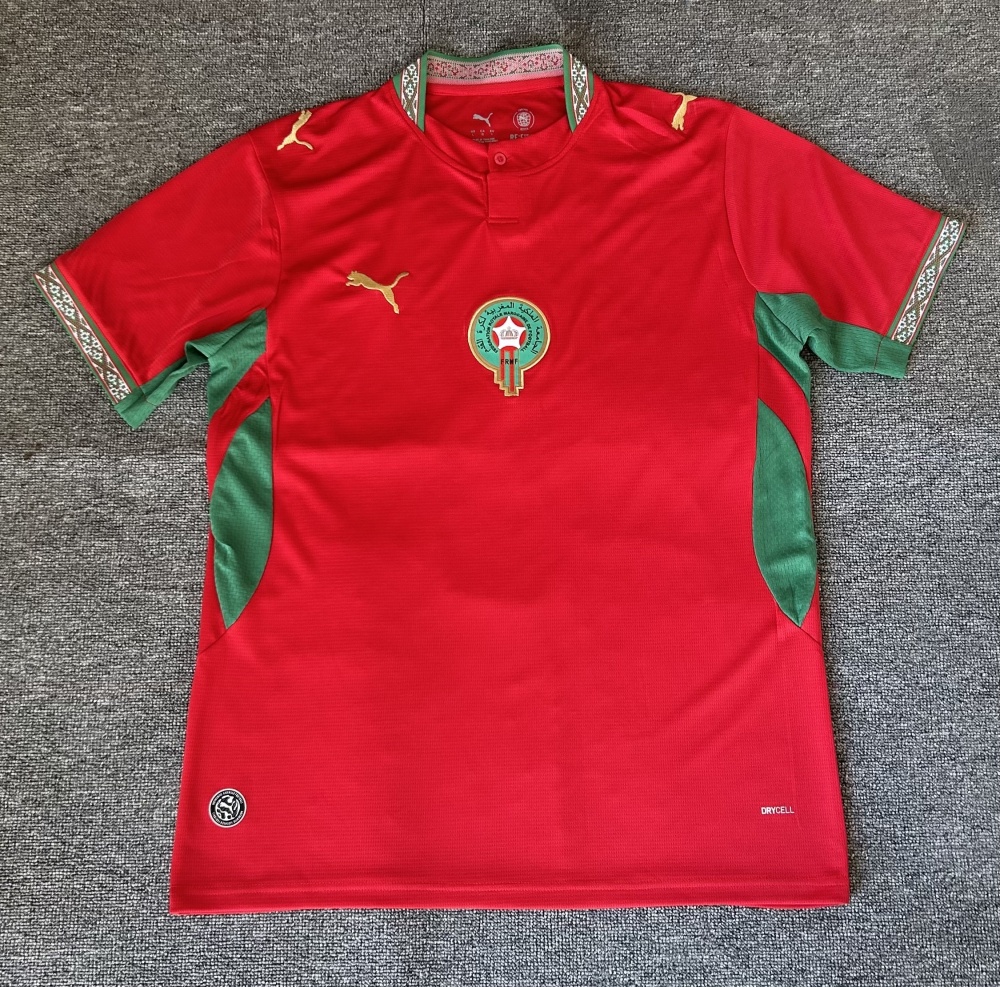 Morocco National Team 2026 World Cup Home Fan Jersey