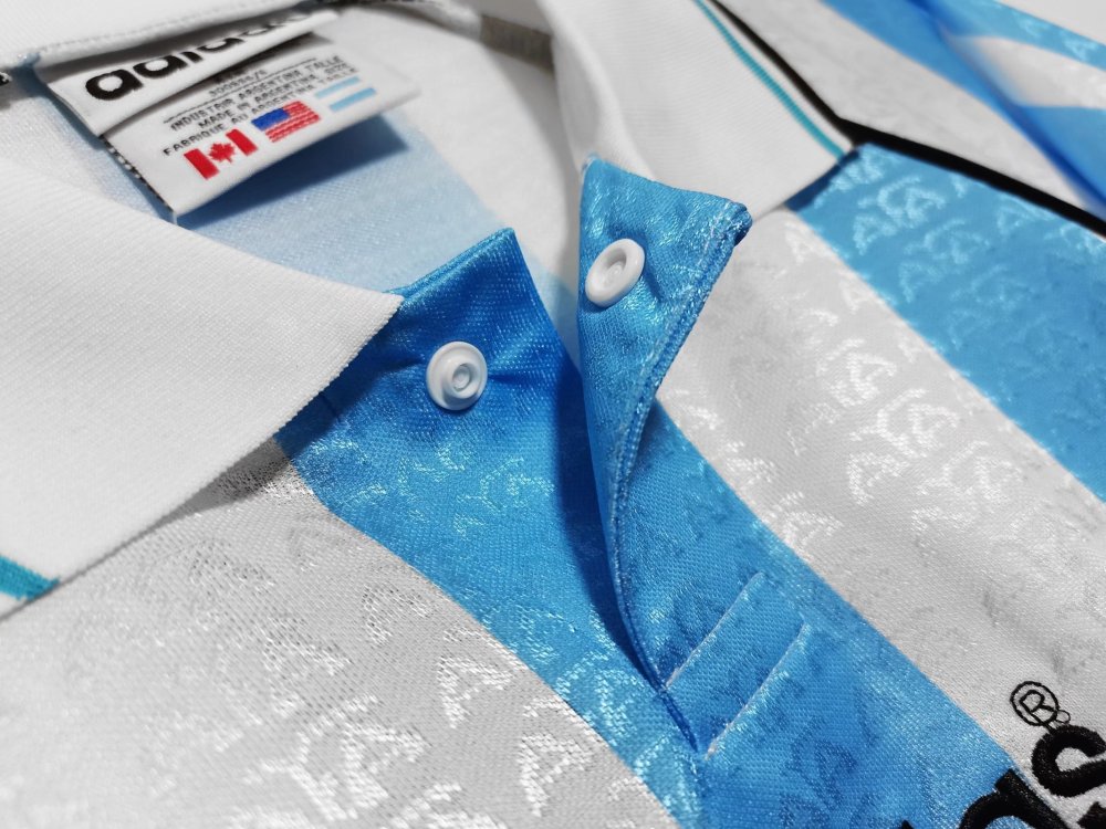 Argentina Retro Jersey Home World Cup 1996/1997 8A