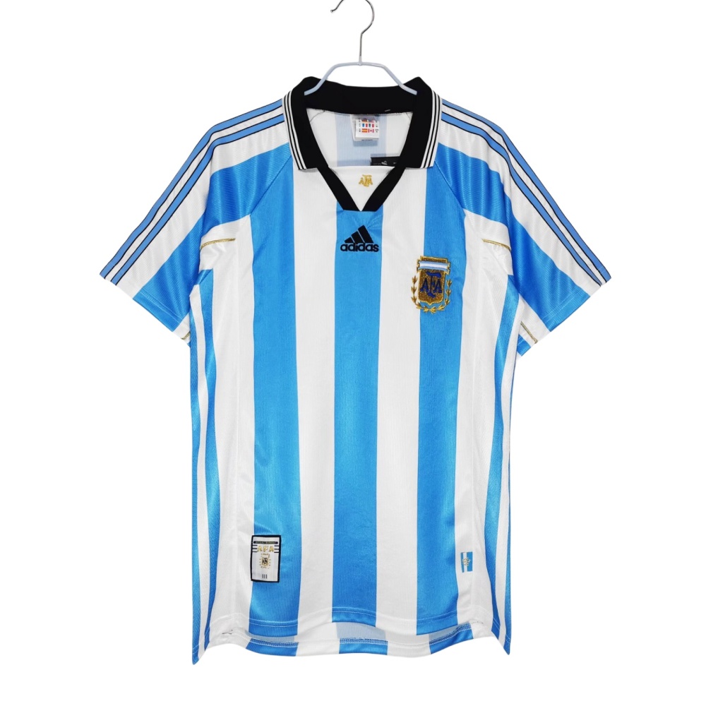 Argentina Retro Jersey Home World Cup 1998/1999 8A