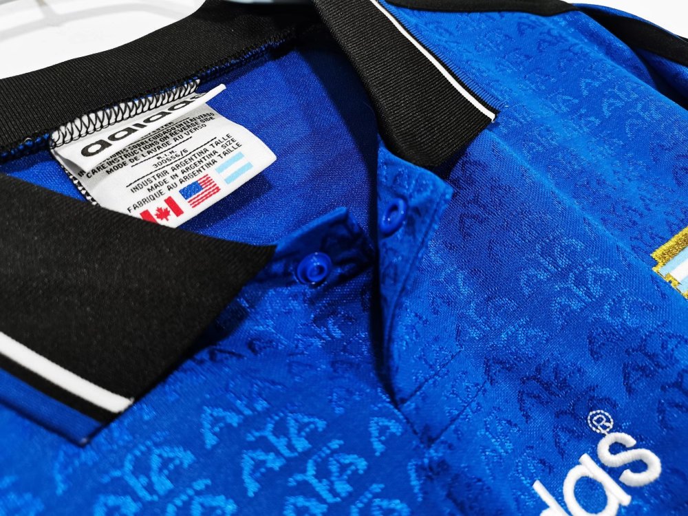 Argentina Retro Jersey Away World Cup 1994 8A