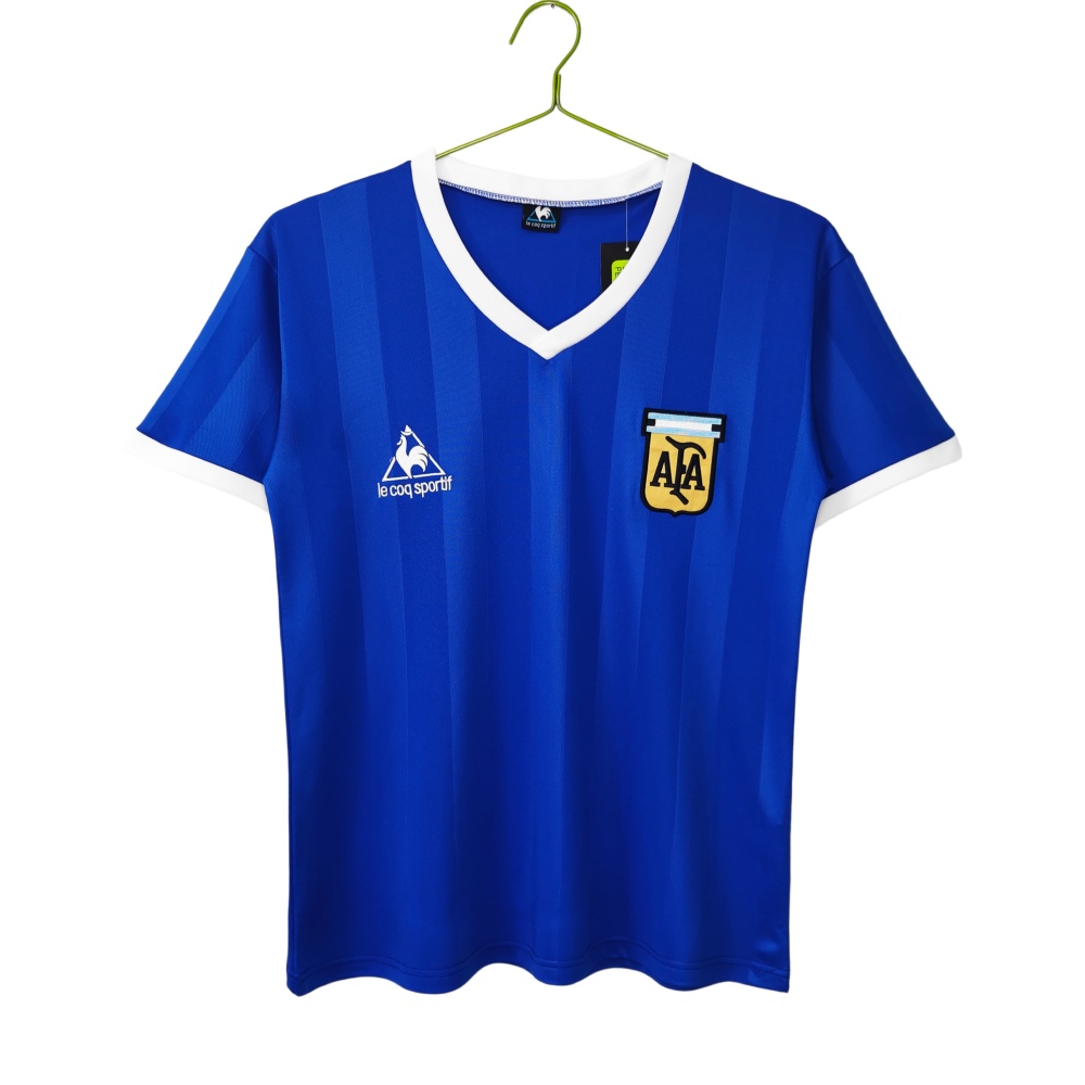 Argentina Retro Jersey Away World Cup 1986