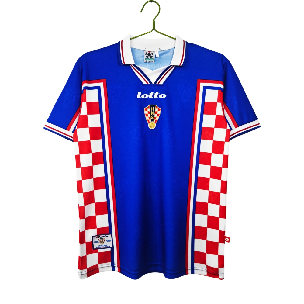 Vintage World Cup 1998 Croatia Away Retro Jersey – 5A Grade Premium Edition