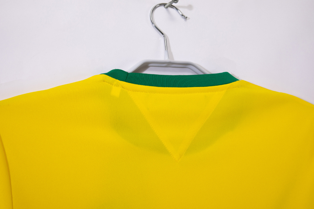 Brazil Retro Home Jersey World Cup 1970 5A