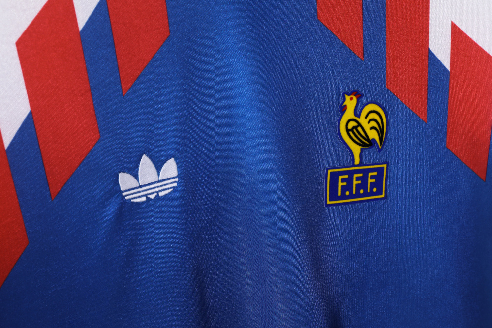 Vintage 1990 France Home Jersey – 5A Grade Premium Retro Edition
