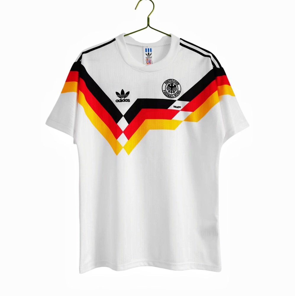 World Cup 1990 West Germany Home Jersey – 2A Grade Premium Edition