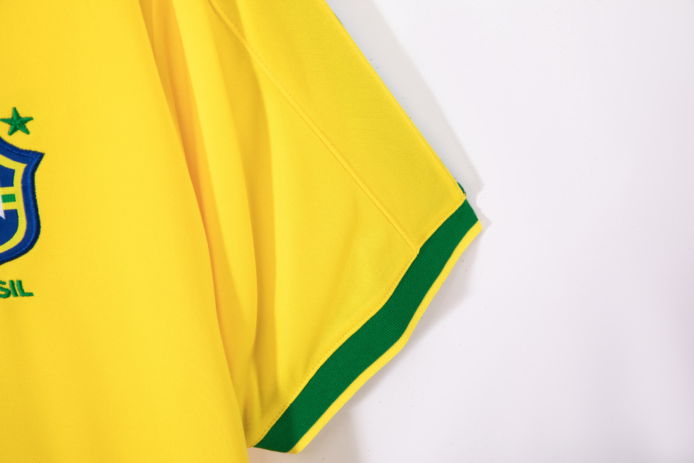 Brazil Retro Home Jersey World Cup 1997 5A