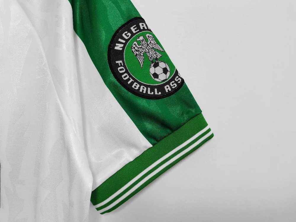 Vintage 1996 Nigeria "Olympic Gold" Away Retro Jersey – 0B Grade Premium Edition