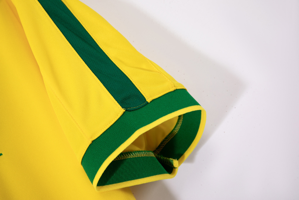 Brazil Retro Home Jersey World Cup 1997 5A