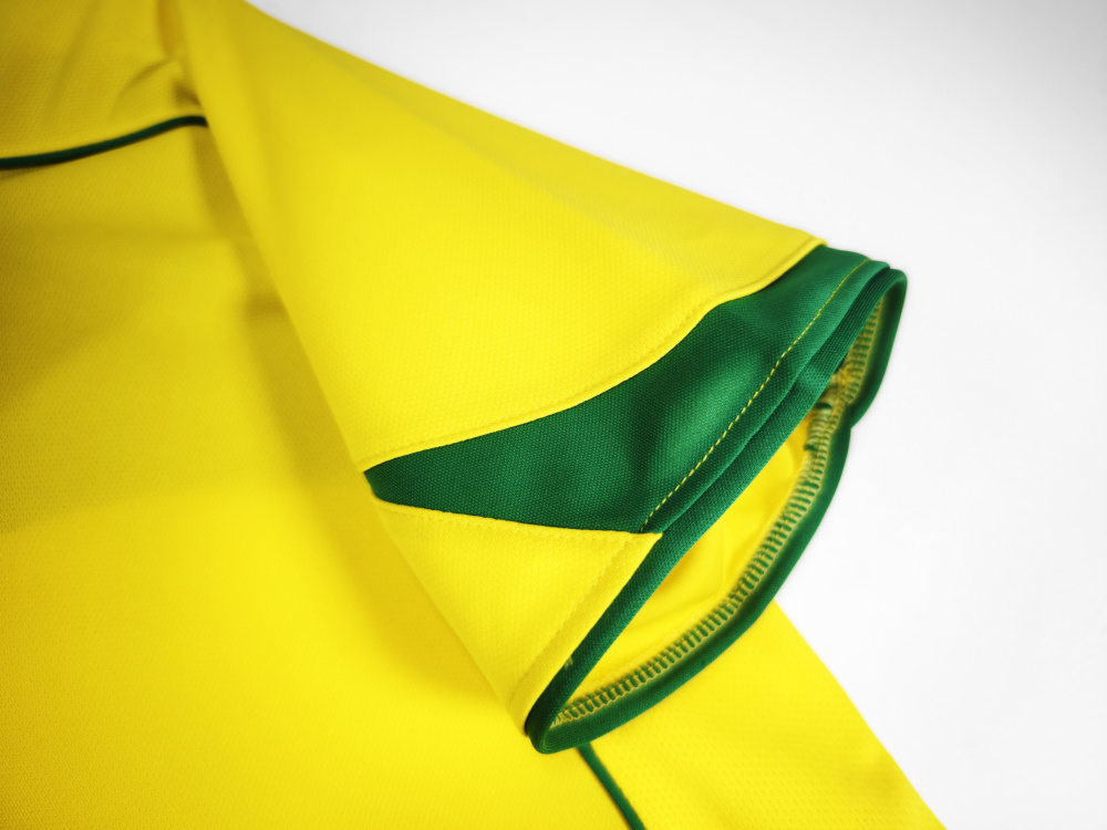 Brazil Retro Home Jersey World Cup 2004 8A