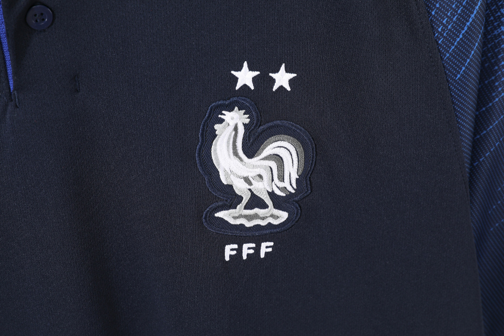 Vintage World Cup 2018 France Champion Home Jersey – 2-Star 8A Grade Premium Edition
