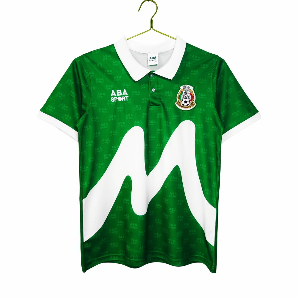 Vintage 1995 Mexico Home Jersey with Aztec Eagle Graphic – 5A Grade Premium Edition