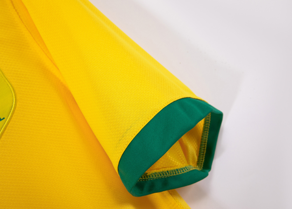 Brazil Retro Home Jersey World Cup 2006 8A