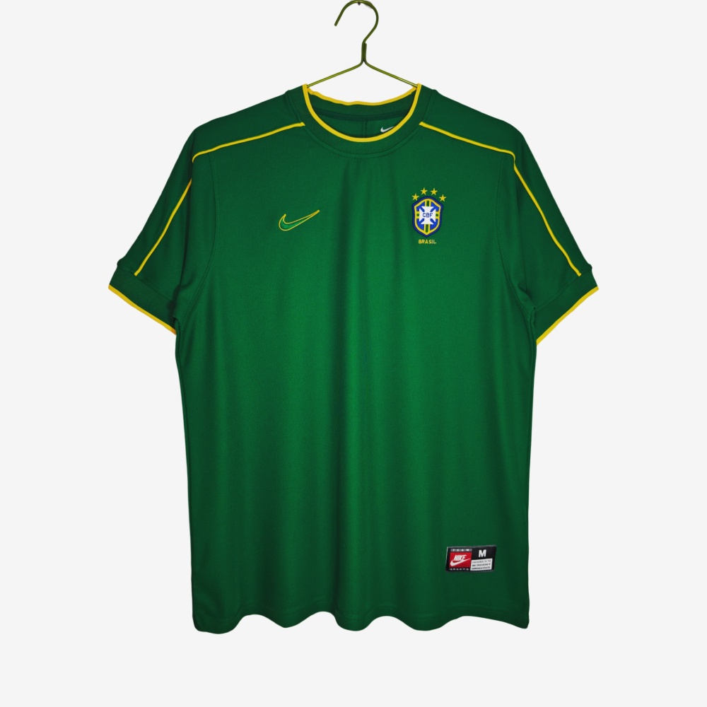 Brazil Retro goalkeeper Jersey World Cup 1998 8A