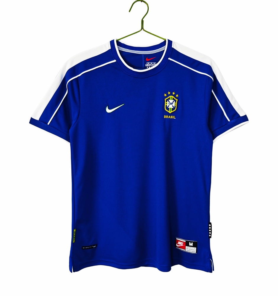 Brazil Retro Away Jersey World Cup 1998 5A