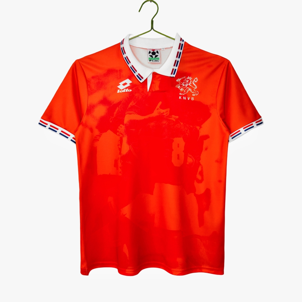 Vintage Euro 1996 Holland Home Jersey – 5A Grade Premium Retro Edition