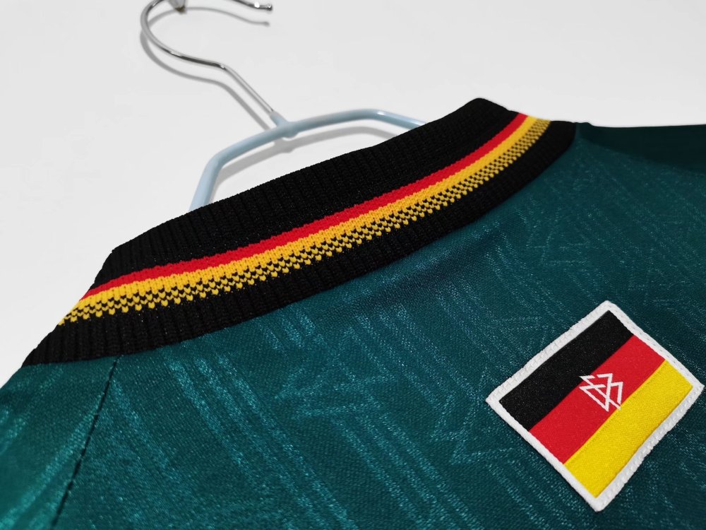 Vintage Euro 1996 Germany Green Away Jersey – 5A Grade Premium Edition