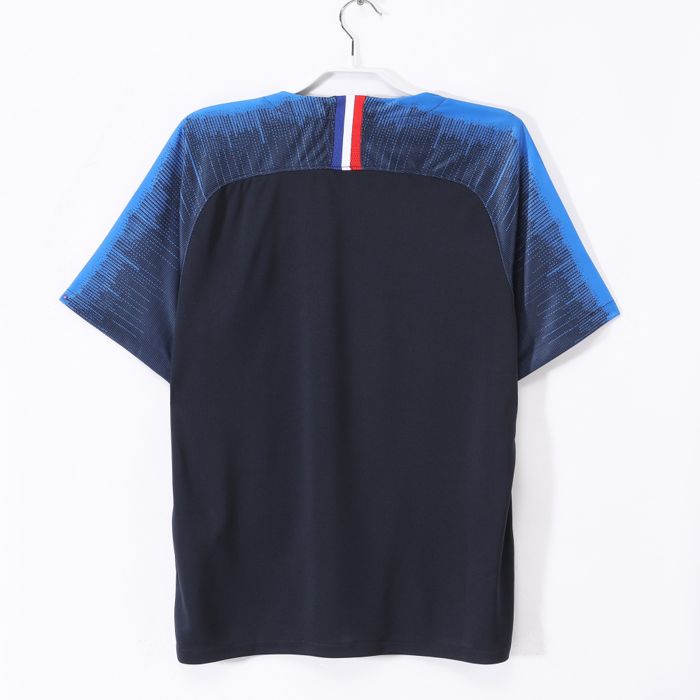 Vintage World Cup 2018 France Champion Home Jersey – 2-Star 8A Grade Premium Edition