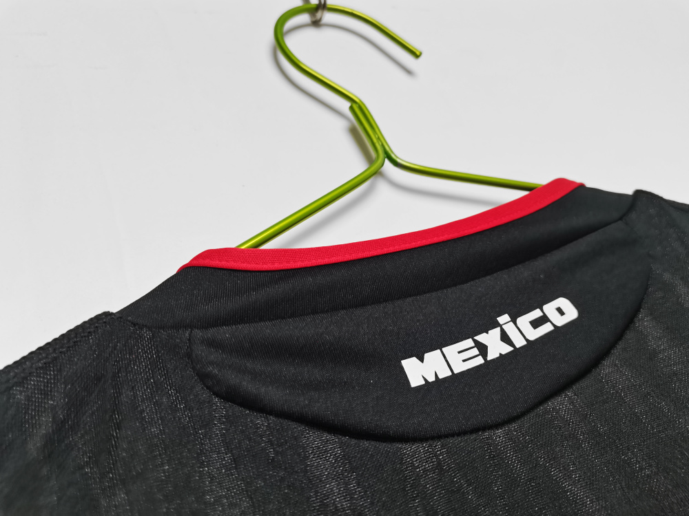 Vintage World Cup 2010 Mexico Away Black Jersey – 8A Grade Premium Edition