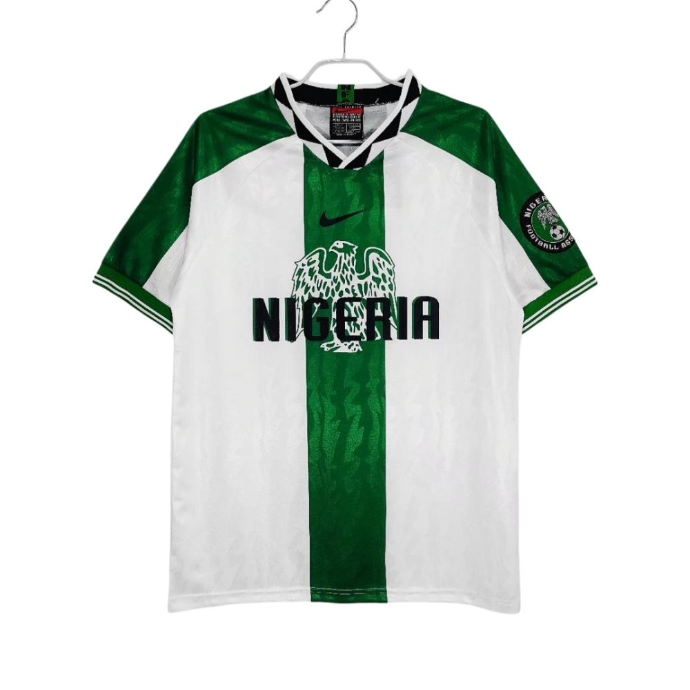 Vintage 1996 Nigeria "Olympic Gold" Away Retro Jersey – 0B Grade Premium Edition