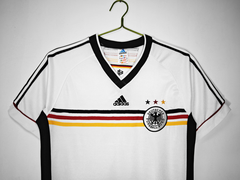Vintage 1998 Germany World Cup Home Jersey – 5A Grade Premium Retro Edition
