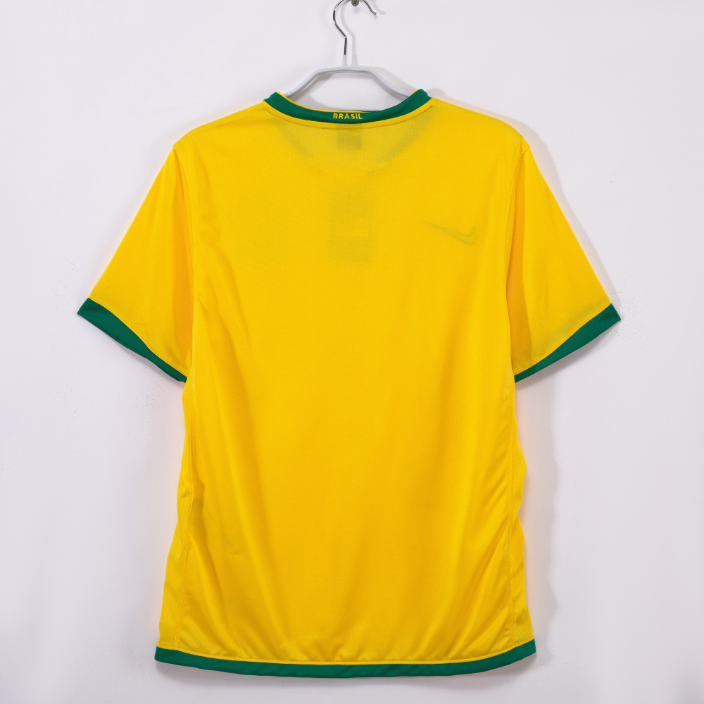Brazil Retro Home Jersey World Cup 2006 8A