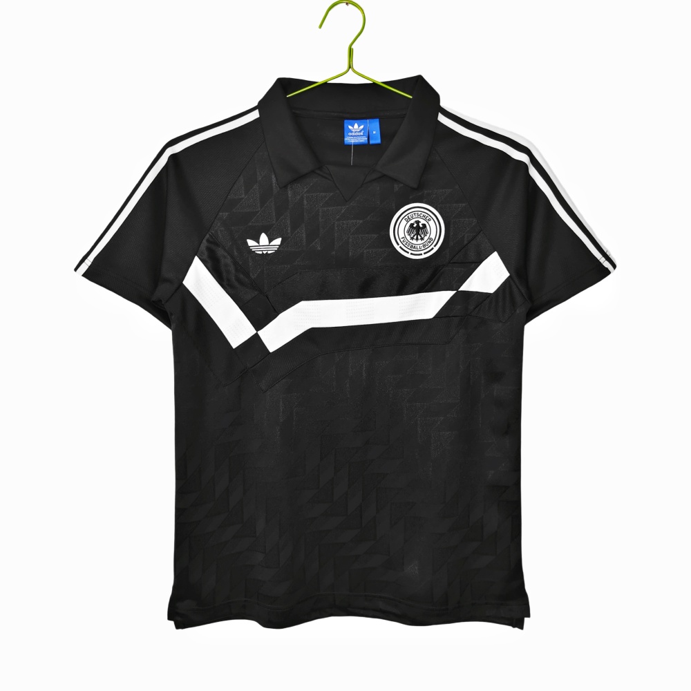 Vintage 1988/90 West Germany Black Away Jersey – 2B Grade Premium Edition