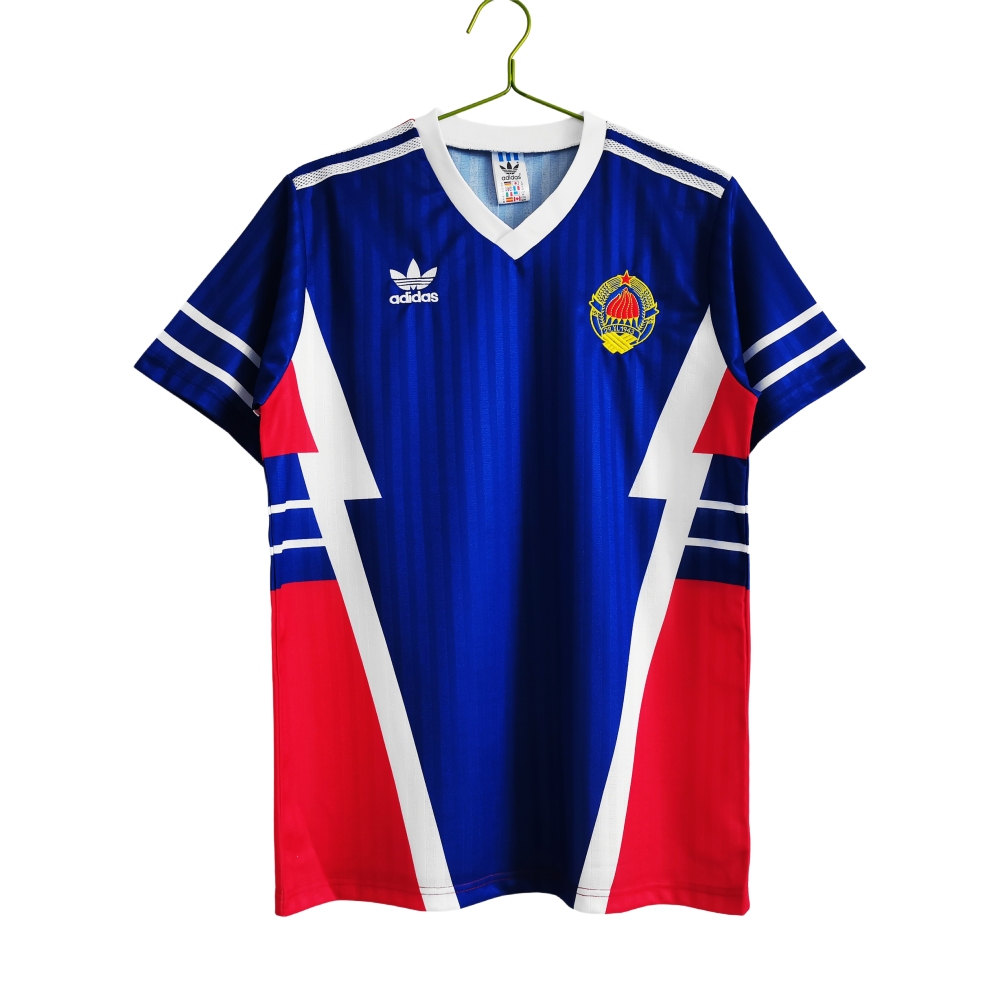 Vintage World Cup 1990 Yugoslavia Home Retro Jersey – 8A Grade Premium Edition