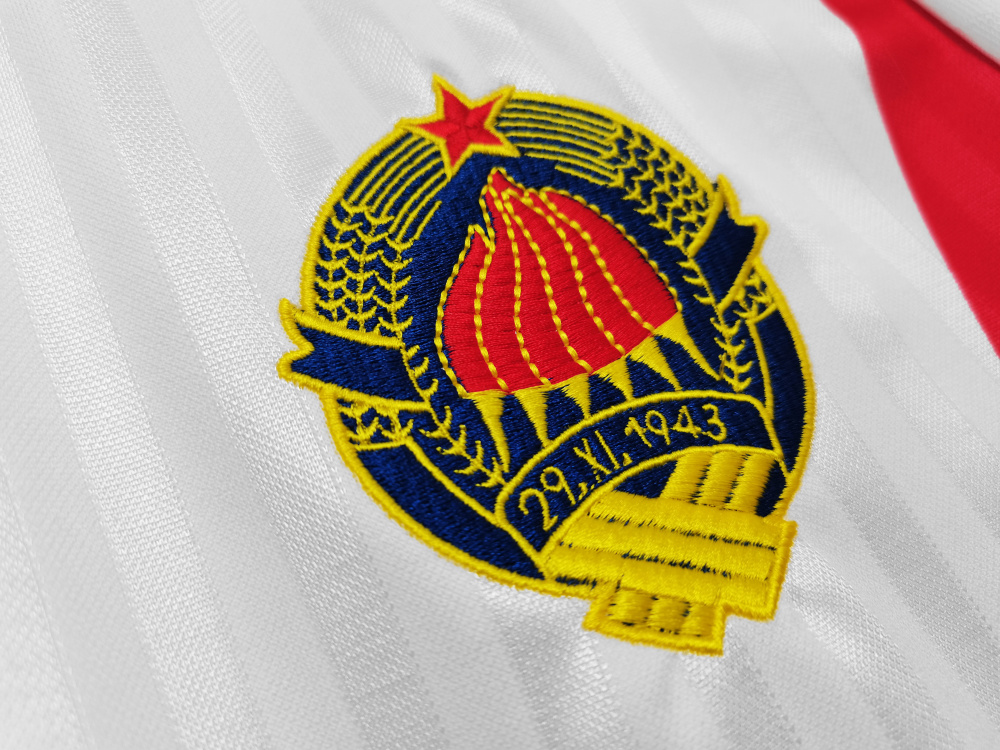 Vintage World Cup 1990 Yugoslavia Away Retro Jersey – 8A Grade Premium Edition