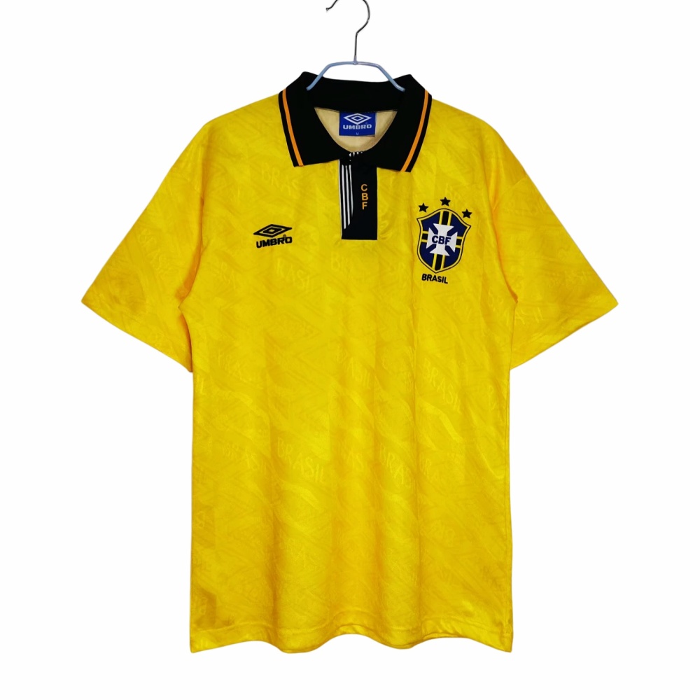 Brazil Retro Home Jersey World Cup 1991 / 1993 5A