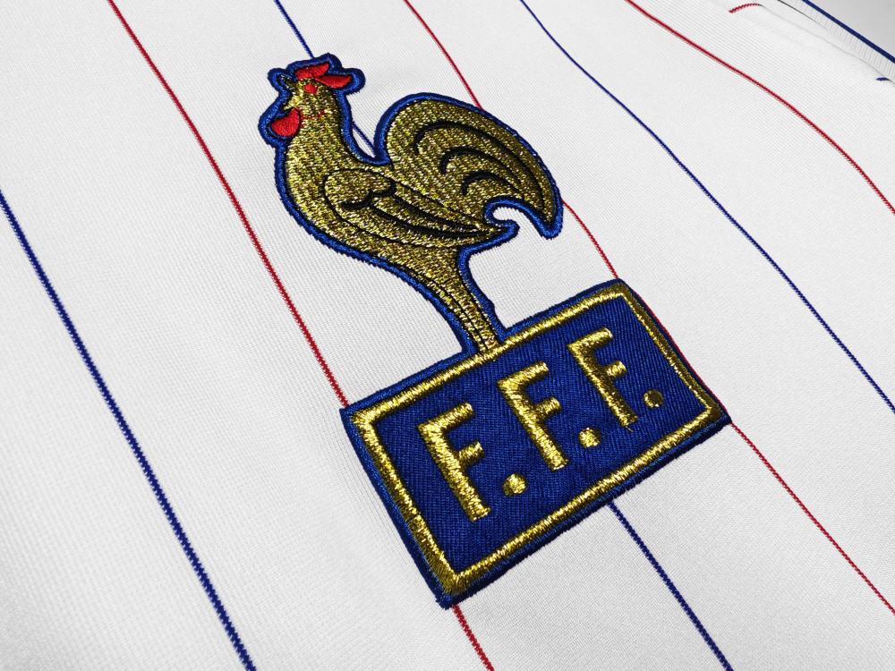 Vintage 1980-1982 France World Cup Away Long Sleeve Jersey – 3B Grade Premium Edition