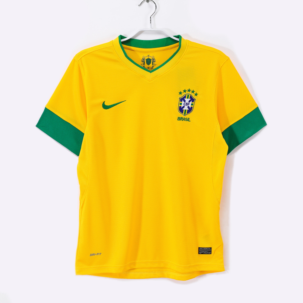 Brazil Retro Home Jersey World Cup 2012/2013 8A