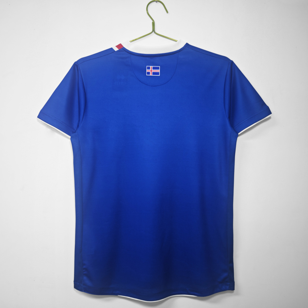 Vintage 2016/17 Iceland National Team Home Jersey – 8A Grade Premium Retro Edition