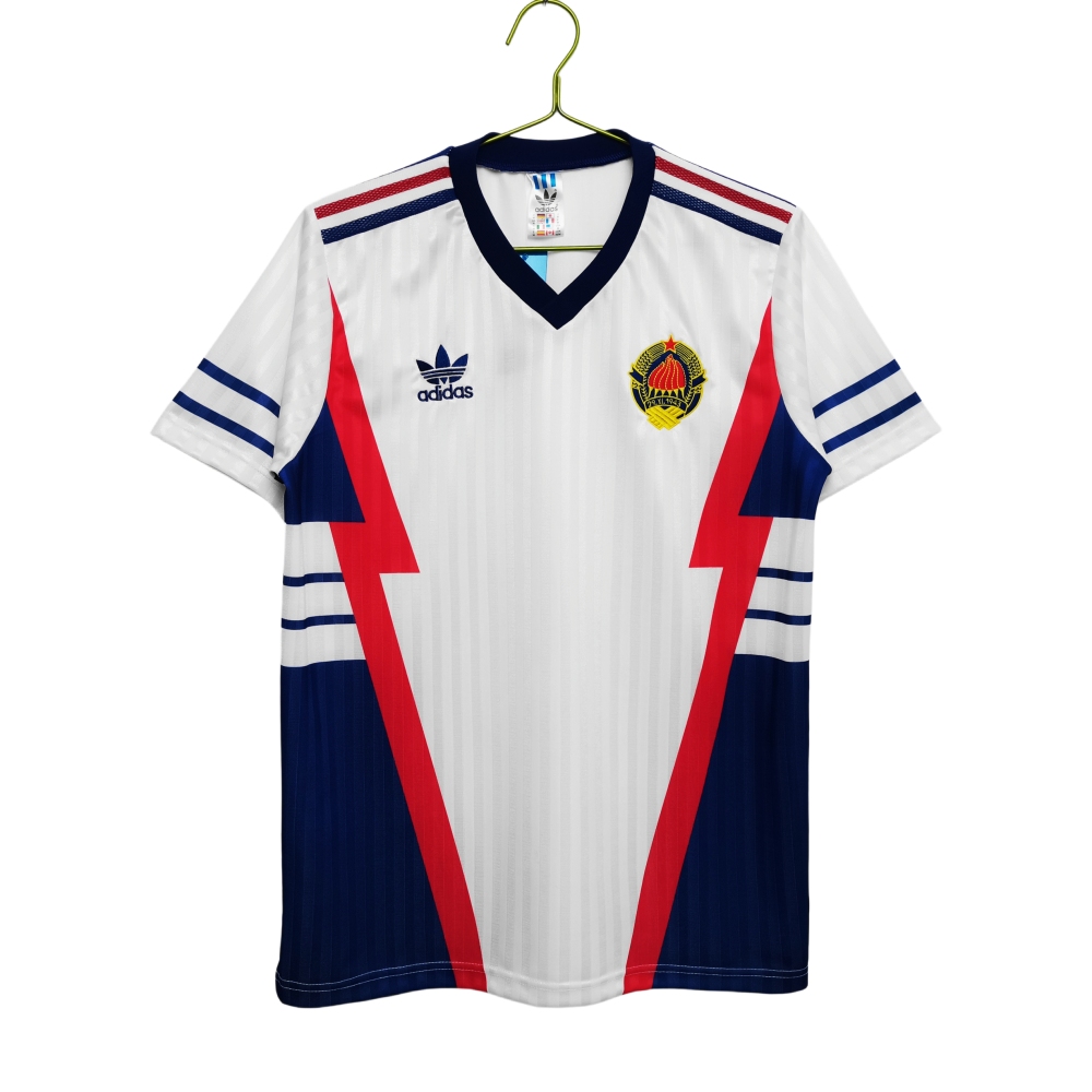 Vintage World Cup 1990 Yugoslavia Away Retro Jersey – 8A Grade Premium Edition