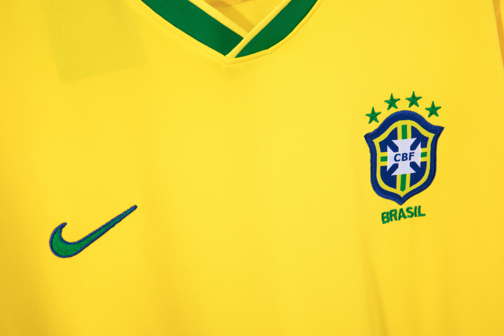 Brazil Retro Home Jersey World Cup 1997 5A