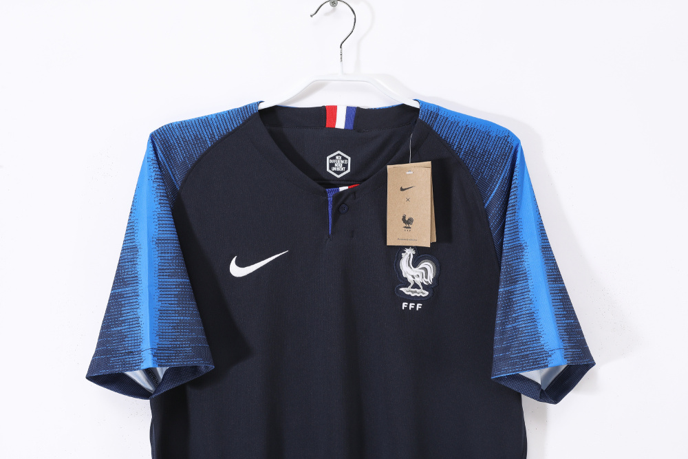 Vintage World Cup 2018 France Champion Home Jersey – 2-Star 8A Grade Premium Edition