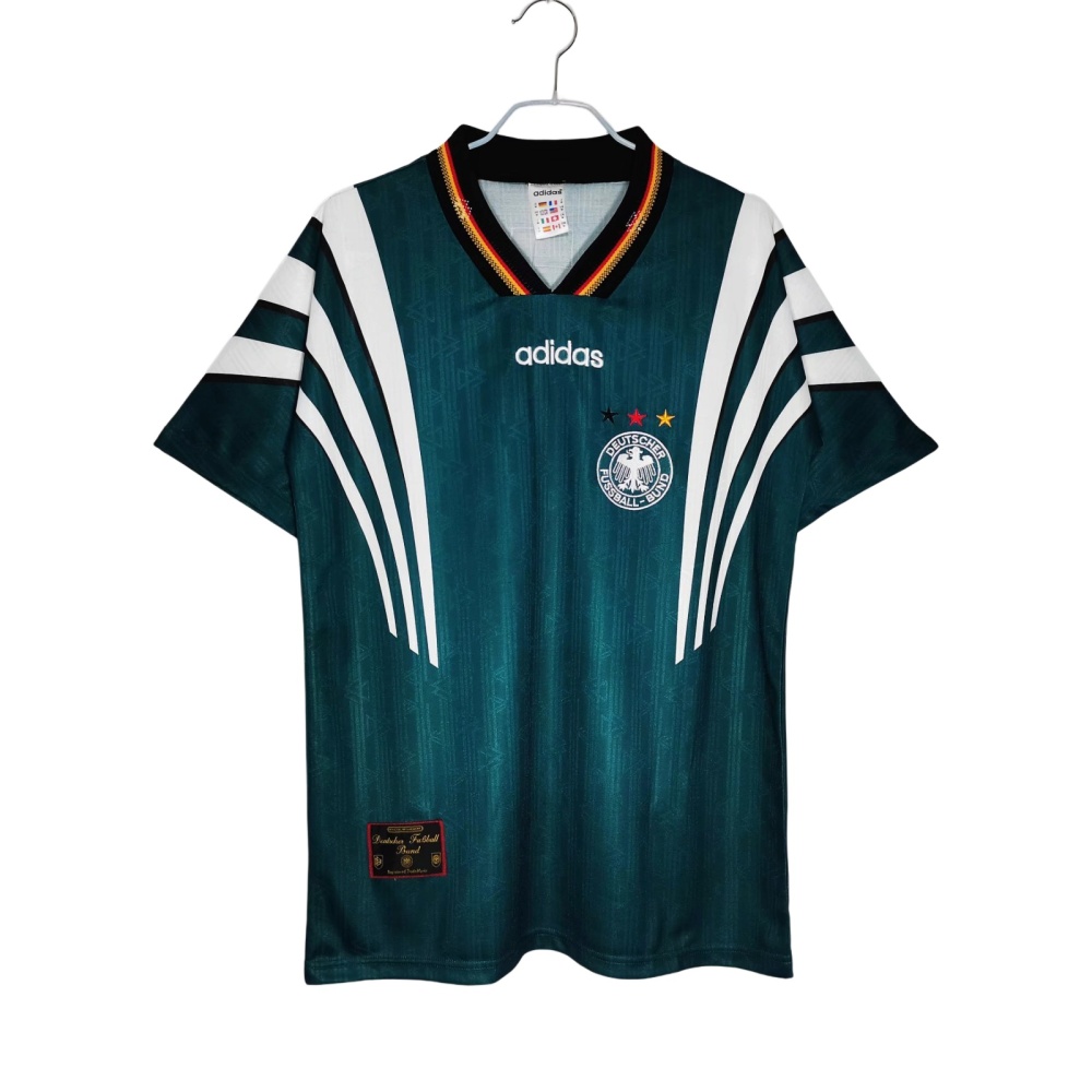 Vintage Euro 1996 Germany Green Away Jersey – 5A Grade Premium Edition