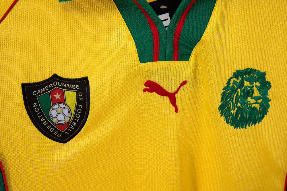 Vintage 1998 World Cup Cameroon Away Yellow Jersey – 8A Grade Premium Edition
