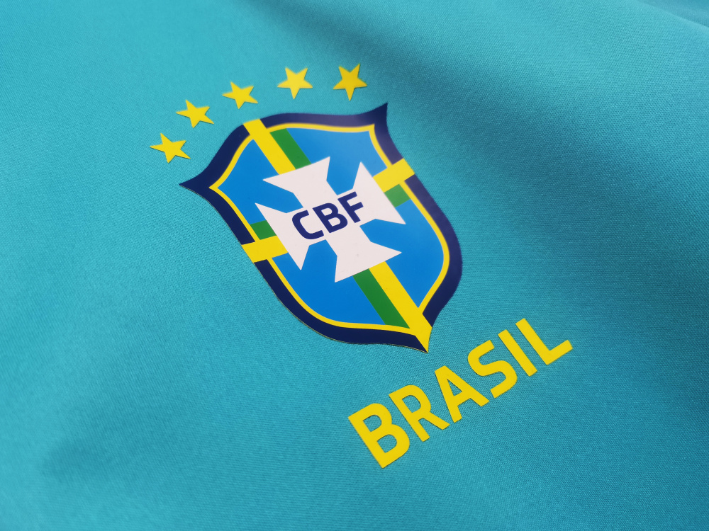 2022/23 Brazil Aqua Blue Half-Zip Training Top (8A Grade)