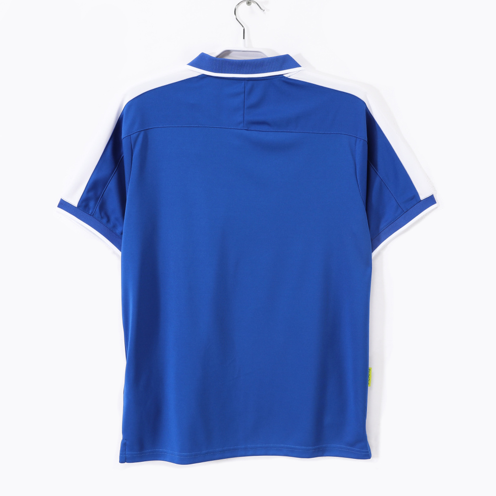 Brazil Retro Away blue Jersey World Cup 1997 5A