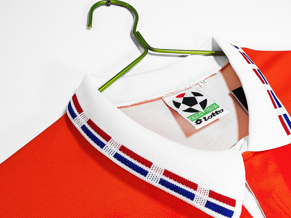 Vintage Euro 1996 Holland Home Jersey – 5A Grade Premium Retro Edition