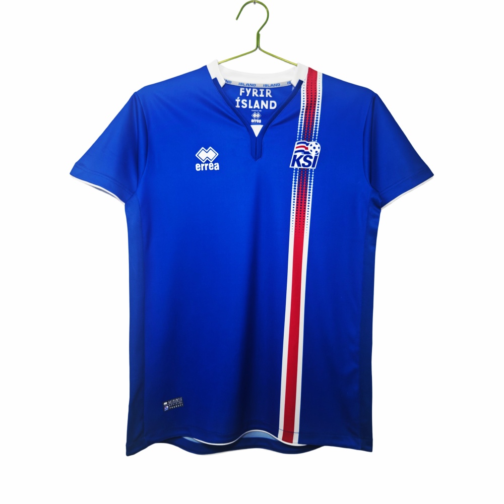 Vintage 2016/17 Iceland National Team Home Jersey – 8A Grade Premium Retro Edition