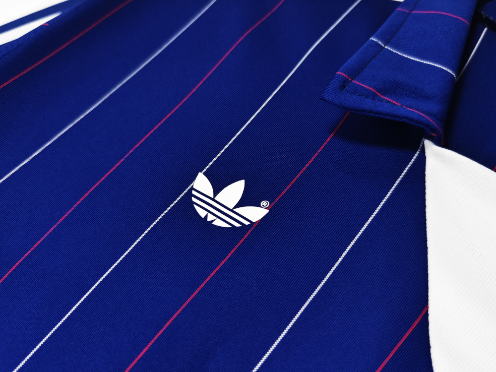 Vintage 1980-1982 France World Cup Home Long Sleeve Jersey – 3B Grade Premium Edition
