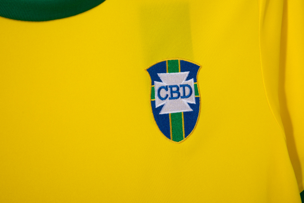 Brazil Retro Home Jersey World Cup 1970 5A