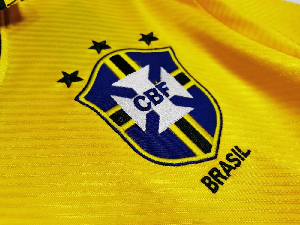 Brazil Retro Home Jersey World Cup 1993 / 1994 0A