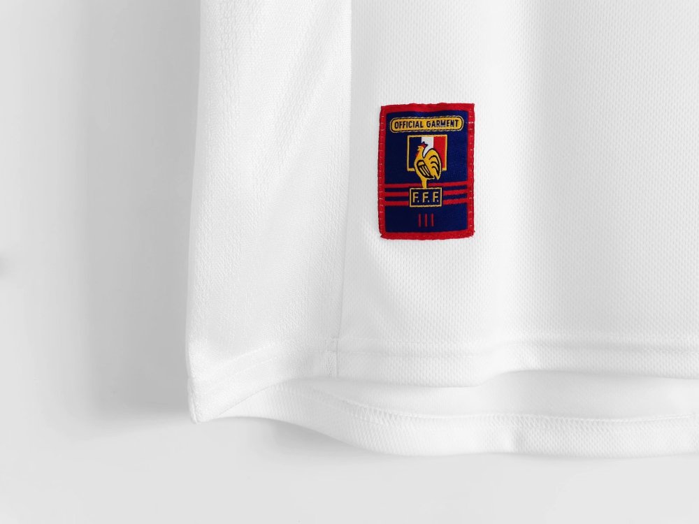 Vintage 1998 France World Cup Away Jersey (no words of fifa) – 2A Grade Premium Edition