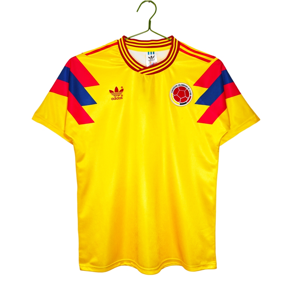 Vintage World Cup 1990 Colombia Home Jersey – 5A Grade Premium Edition