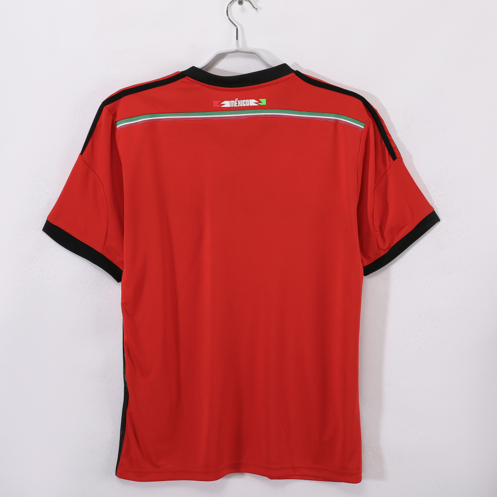 Vintage World Cup 2014 Mexico Away Red Retro Jersey – 5A Grade Premium Edition