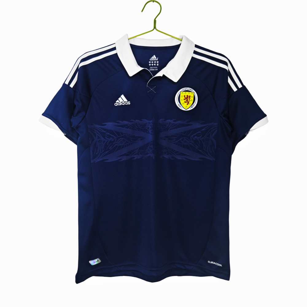 Vintage 2012/14 Scotland Home "140th Anniversary" Retro Jersey – 8A Grade Premium Edition